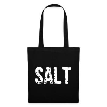 Salt Costume - Couple Salt And Pepper Costume - Stoffbeutel - Schwarz - Vorne