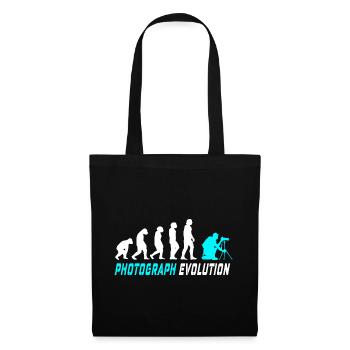 Photograph Evolution - Tote Bag - black - Front