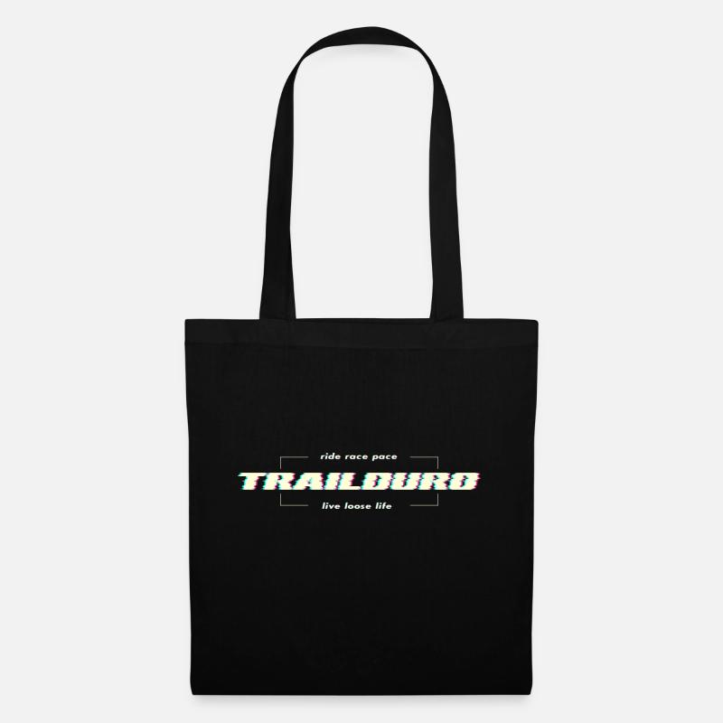 trailduro clitched - Stoffbeutel - Schwarz
