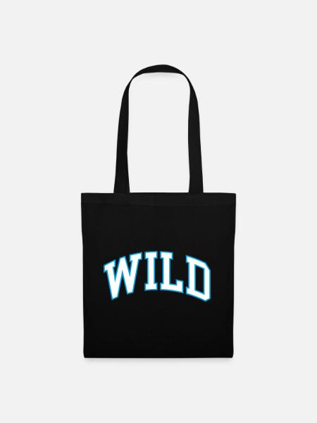 Wild - Stoffbeutel - Schwarz