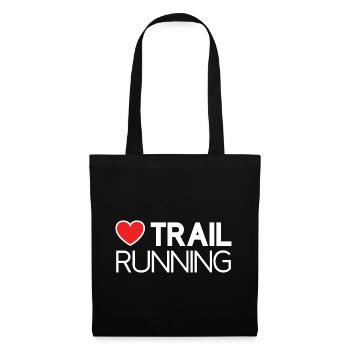 I Love Trail Running - Tote Bag - black - Front