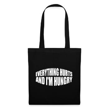 Tout Fait Mal Et J’Ai Faim 8 - Sac en tissu - noir - Devant
