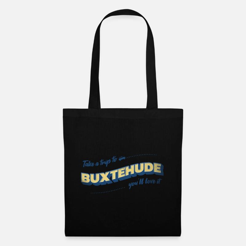 Take a trip to Buxtehude - Stoffbeutel - Schwarz