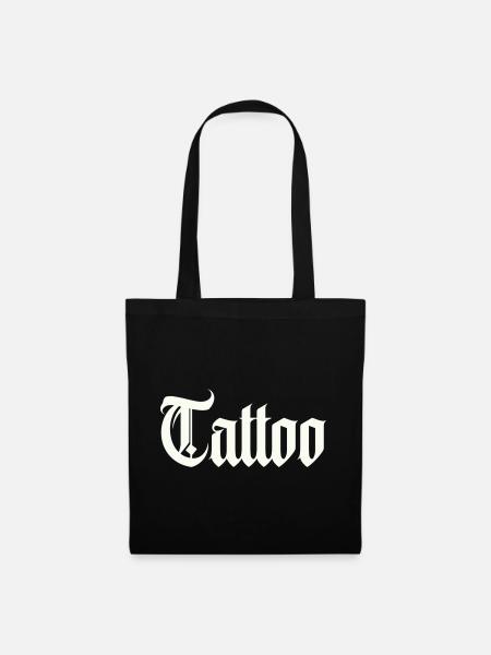 tattoo - Stoffbeutel - Schwarz