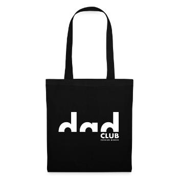 Dad Club Premium Member | Vater | Vatertag - Stoffbeutel - Schwarz - Vorne