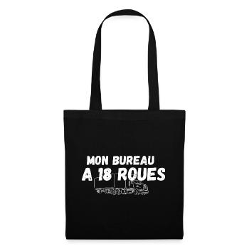 Mon Bureau A 18-Roues - Sac en tissu - noir - Devant