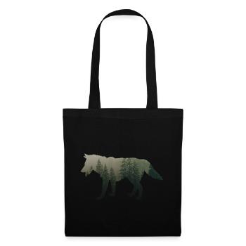 ice Wolf - Tote Bag - black - Front