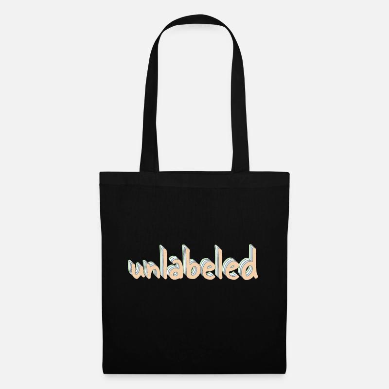 Unlabeled - Stoffbeutel - Schwarz