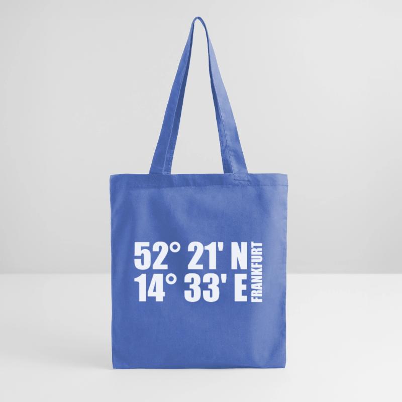 Frankfurt (Oder) coordinates Tote Bag