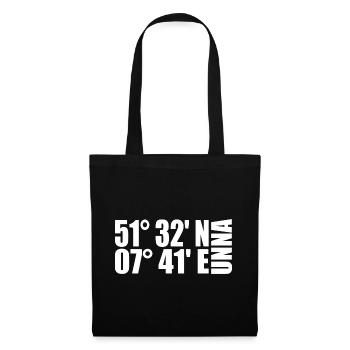 Coordonnées Unna - Sac en tissu - noir - Devant