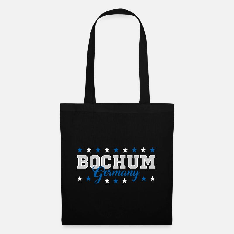 Bochum - Stoffbeutel - Schwarz