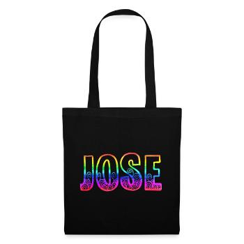 jose rs regenbogen - Stoffbeutel - Schwarz - Vorne