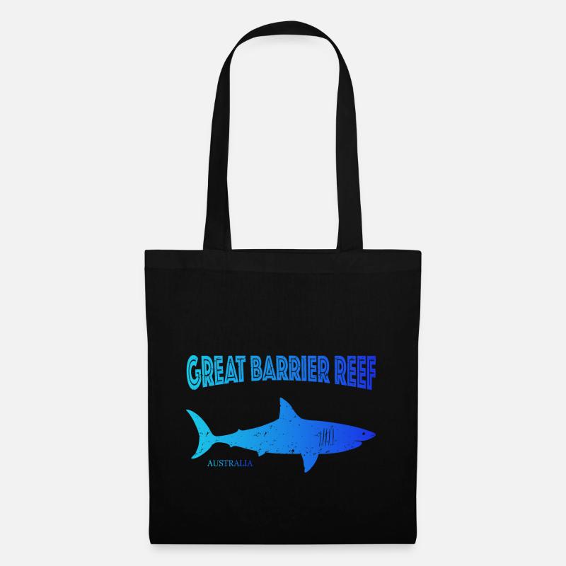 Great Barrier Reef - Stoffbeutel - Schwarz