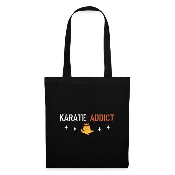 Karate addict - Tote Bag - black - Front