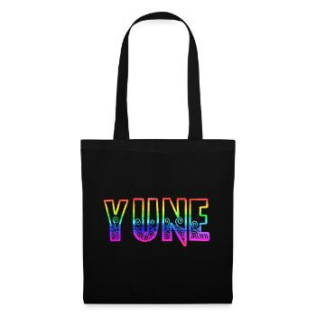 Yune RS Arc-en-ciel - Sac en tissu - noir - Devant