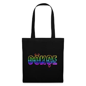 Gökçe RS Arc-en-ciel - Sac en tissu - noir - Devant