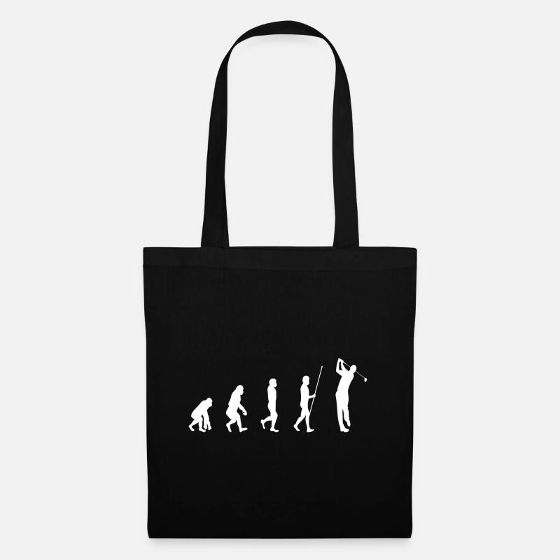 Golf Evolution Golfer - Tote Bag - black