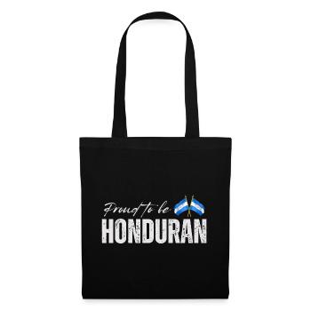 Fierté hondurienne, j’adore le Honduras - Sac en tissu - noir - Devant