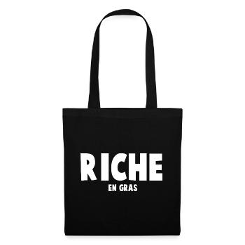 Bold Humor T Shirt - Tote Bag - black - Front