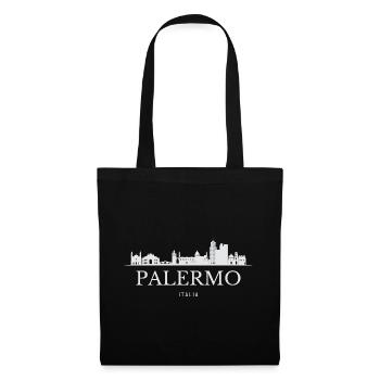Palermo Skyline, Palermo Italy - Tote Bag - black - Front