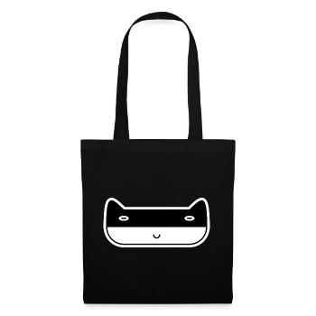 Cat Thug - Stoffbeutel - Schwarz - Vorne