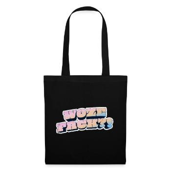 Wow Face Pastel Graffiti Style - Tote Bag - black - Front