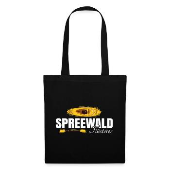 Spreewald Flüsterer - Stoffbeutel - Schwarz - Vorne