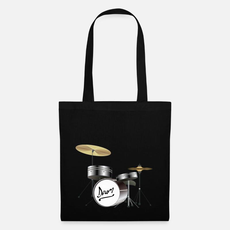 percussion - Tote Bag - black