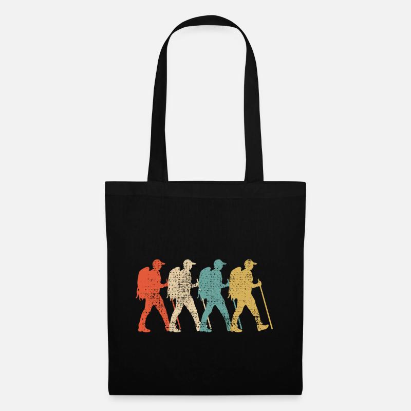 hike - Tote Bag - black