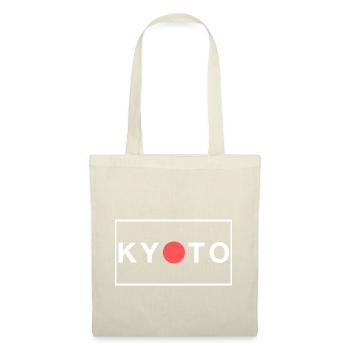 Kyoto Japan Flagge - Stoffbeutel - Natur - Vorne