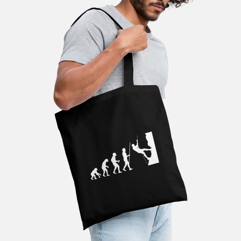 Climbing Evolution Tote Bag