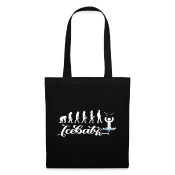 icebath evolution winterbader winterschwimmen cold - Stoffbeutel - Schwarz - Vorne