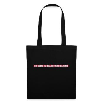 in going to hell - Tote Bag - black - Front