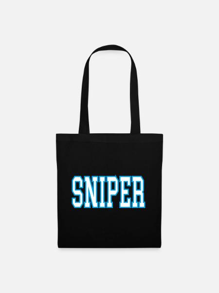 Sniper - Stoffbeutel - Schwarz
