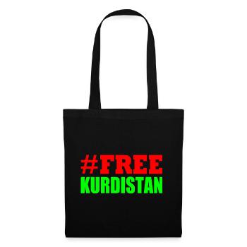 Free Kurdistan - Tote Bag - black - Front