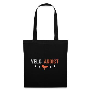 bike addict - Tote Bag - black - Front