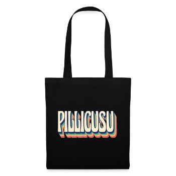 T-shirt Sicilia pillicusu t-shirt gift idea - Tote Bag - black - Front