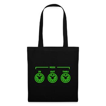 general midi - Tote Bag - black - Front
