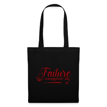 Failure Management - Stoffbeutel - Schwarz - Vorne
