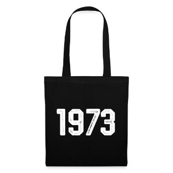 1973 Vintage Born Vintage 1973 Birthday 1973 - Tote Bag - black - Front