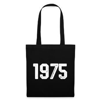 1975 Vintage Born Vintage 1975 Birthday 1975 - Tote Bag - black - Front