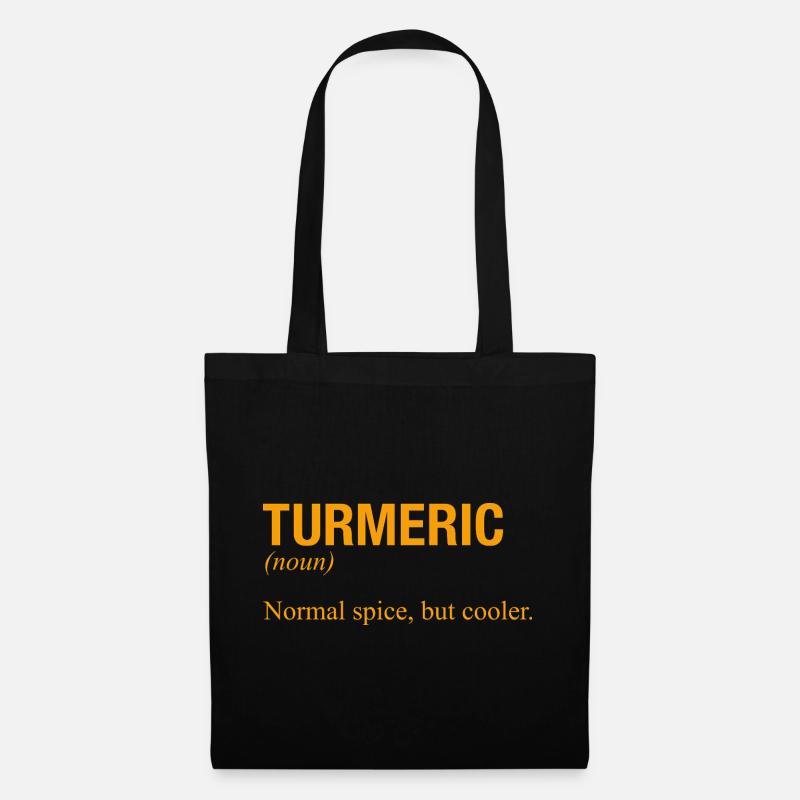 TURMERIC - Stoffbeutel - Schwarz
