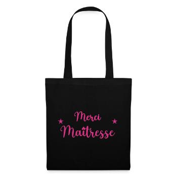 MISTRESS. THANK YOU. THANK YOU MISTRESS. MASTERS' GIFT - Tote Bag - black - Front
