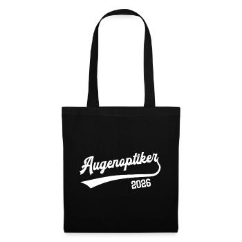 Optician 2026 Apprenticeship Profession Optician Master - Tote Bag - black - Front