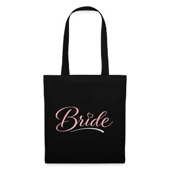Bride - Stoffbeutel - Schwarz - Vorne