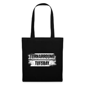 Turnarround tuesday Aktienmarkt Börse Trader - Stoffbeutel - Schwarz - Vorne