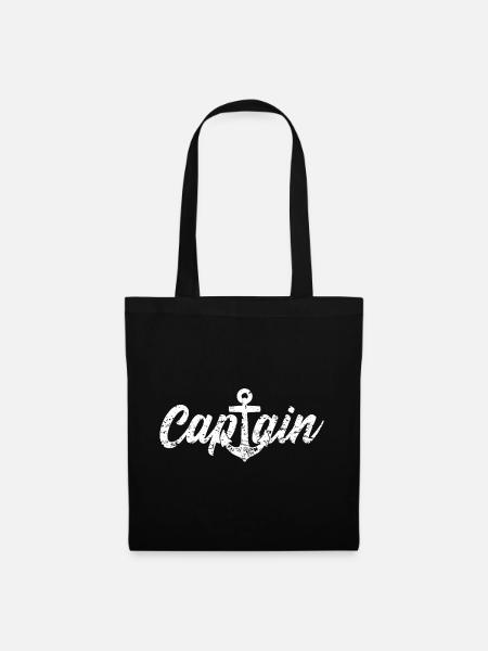 CAPTAIN KAPITÄN - Stoffbeutel - Schwarz