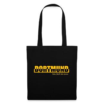 Dortmund - Meine Stadt - Mein Verein - Fußball - Stoffbeutel - Schwarz - Vorne