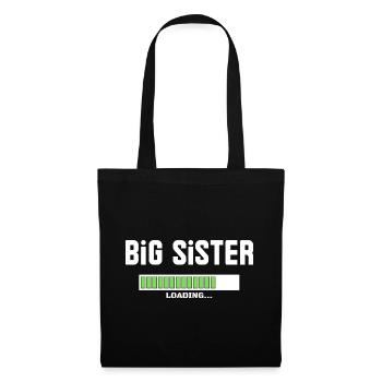 Big Sister - Sac en tissu - noir - Devant