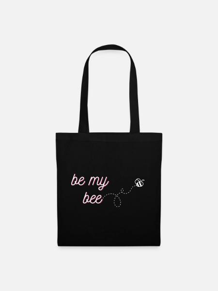 be my bee - Stoffbeutel - Schwarz